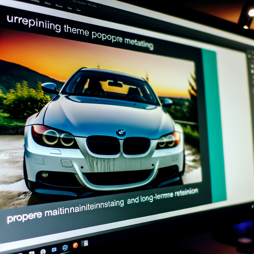 Wertsteigerung bei BMW: Tipps für langfristigen Werterhalt und Wiederverkauf