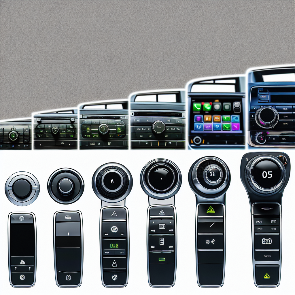 The Evolution of BMW iDrive System