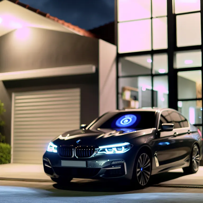 BMWs Smart-Home-Integration für vernetzte Fahrzeuge